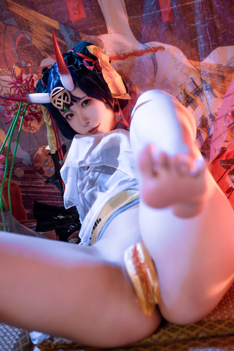 Quan冉有点饿 NO.32 FGO 酒吞童子同人 小僵尸预览图 2