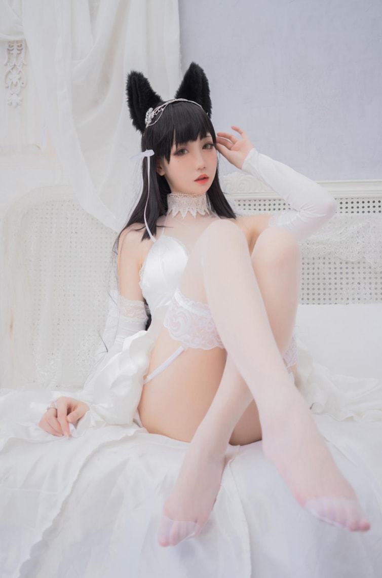 焖焖碳 NO.042 爱宕花嫁预览图 2